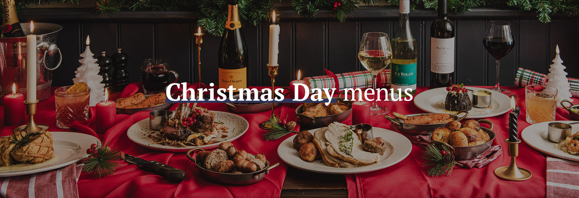 Christmas Day Menu at The Flyer