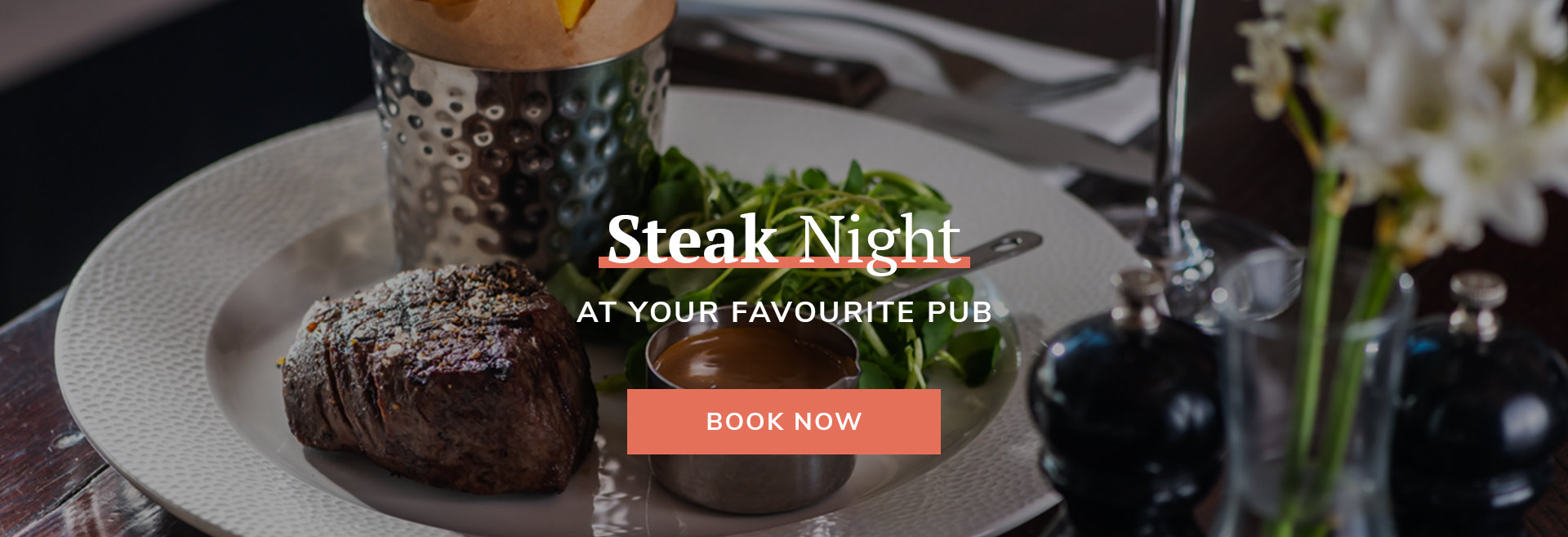 Steak Night at The Flyer